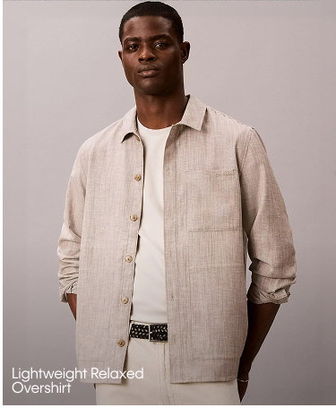 Lightweight Relaxed Overshirt