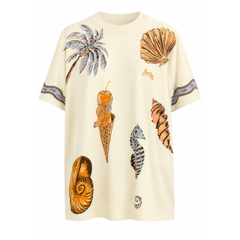 Image of Rio Souvenir T-Shirt - Off White