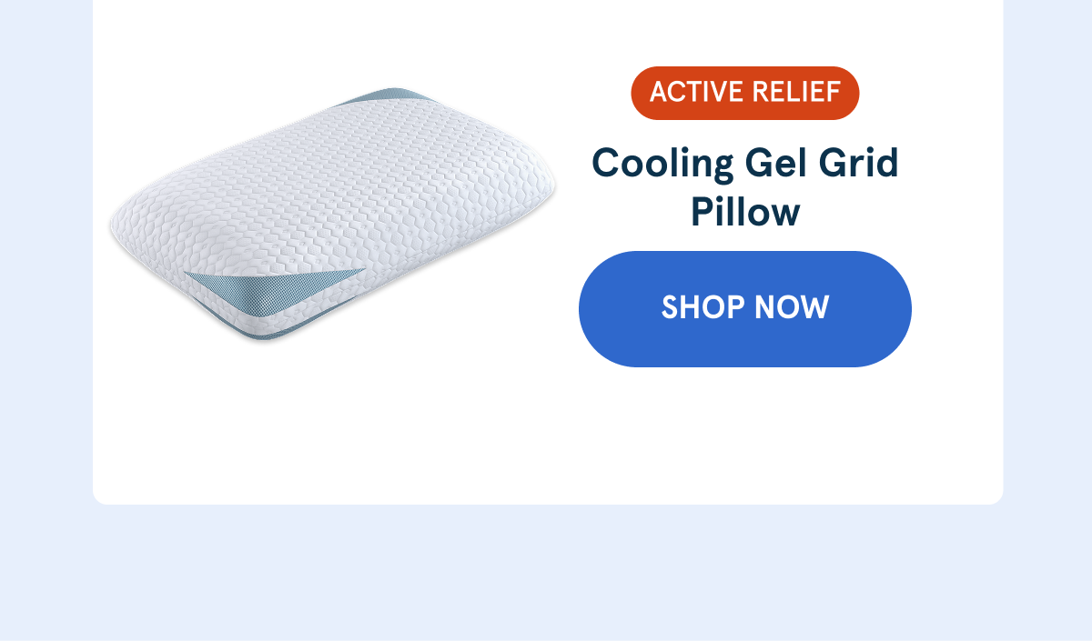 Shop Cooling Gel Grid Pillow