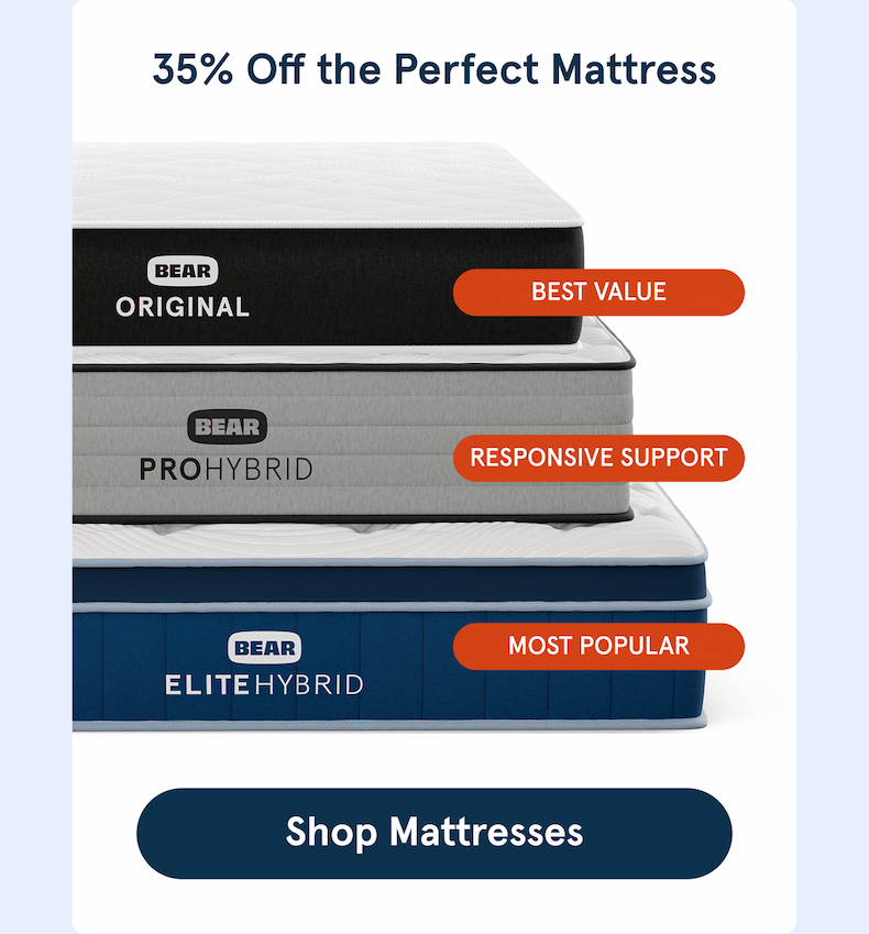 35% Off the Perfect Mattress