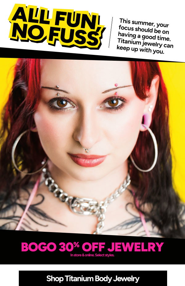 Shop Titanium Body Jewelry
