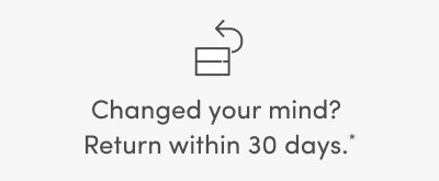 returns if you change your mind
