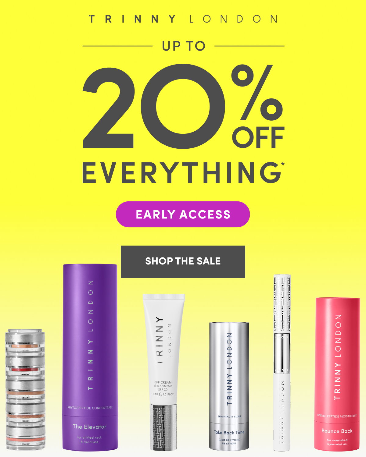 Up to 20% off - Early Access