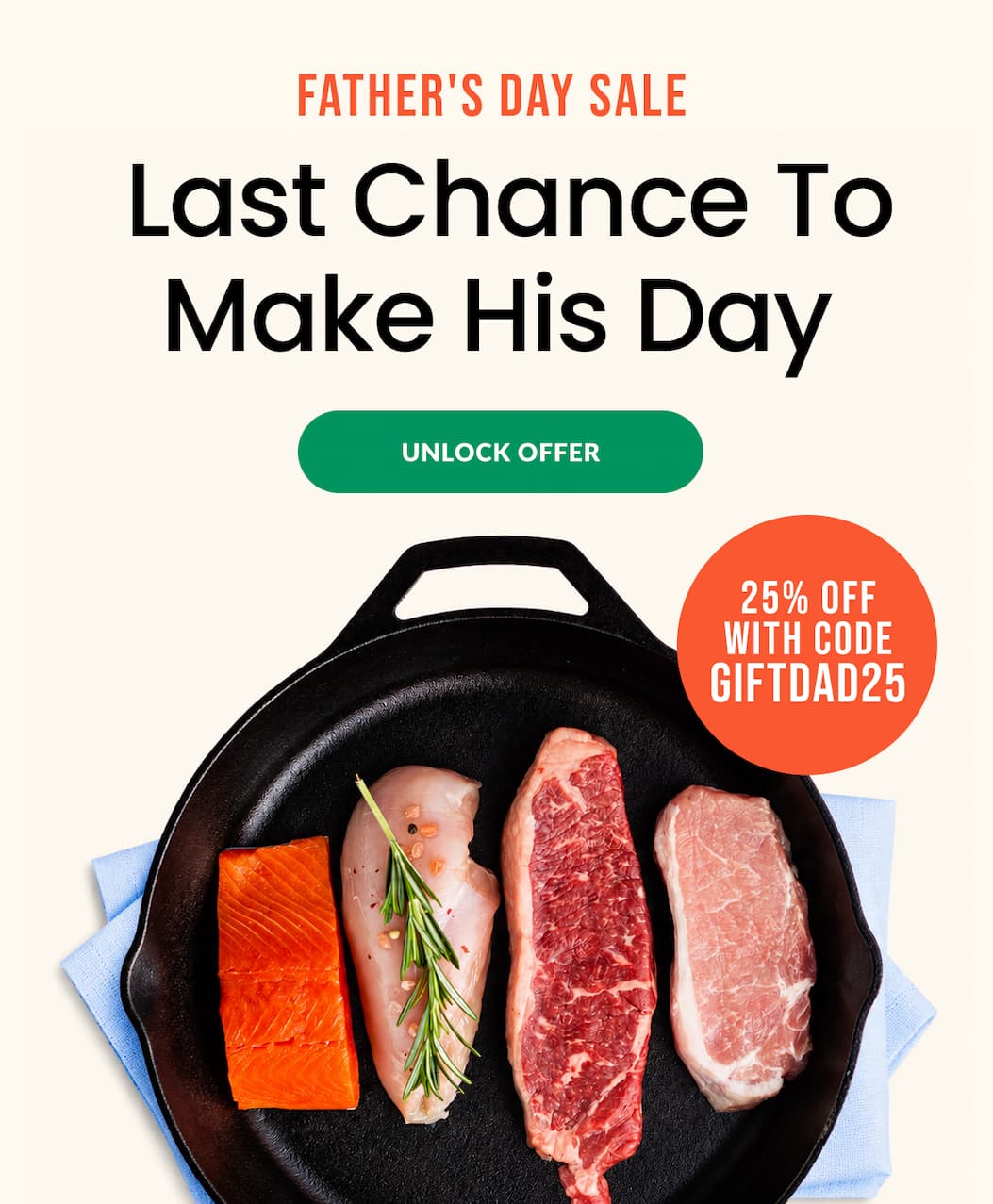 Father's Day Sale | Last Chance to Make His Day  25% off with code GIFTDAD25