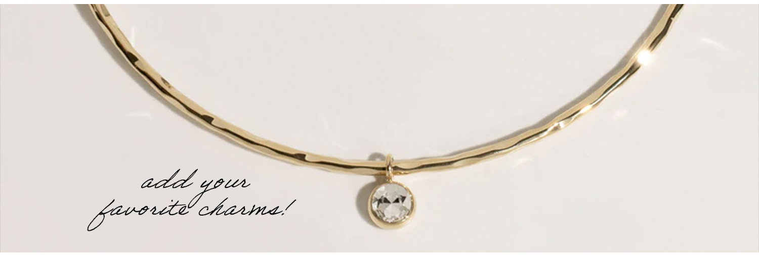 add your favorite charms!