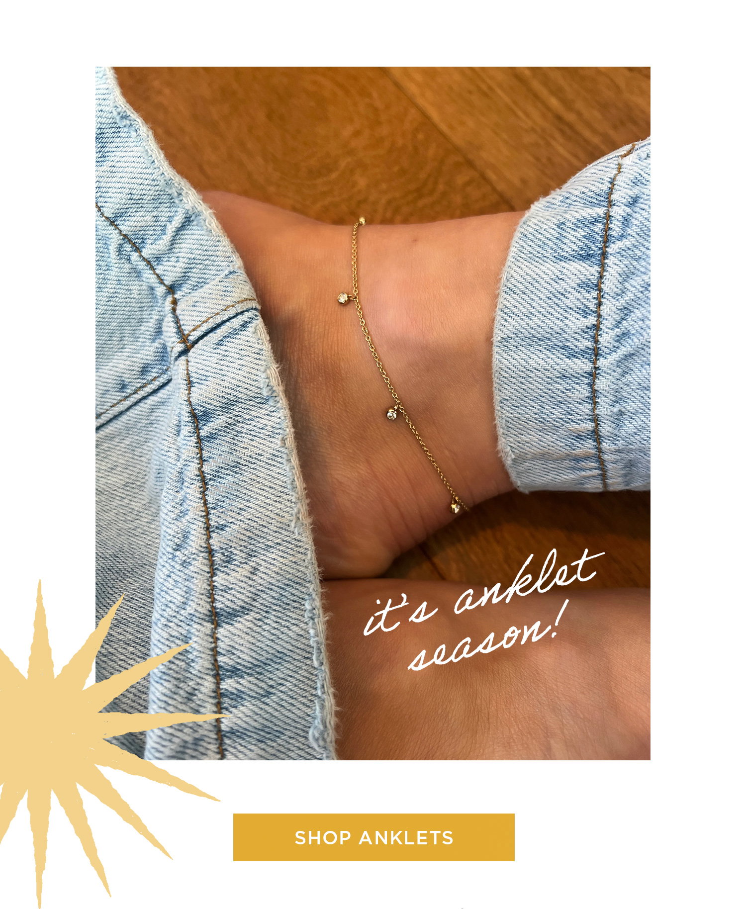 it's anklet season! | SHOP ANKLETS