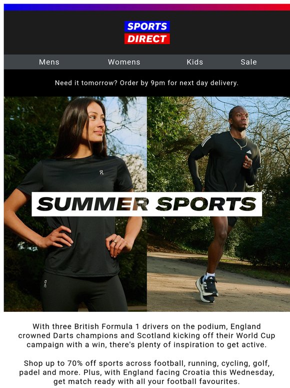 Summer sports savings are here