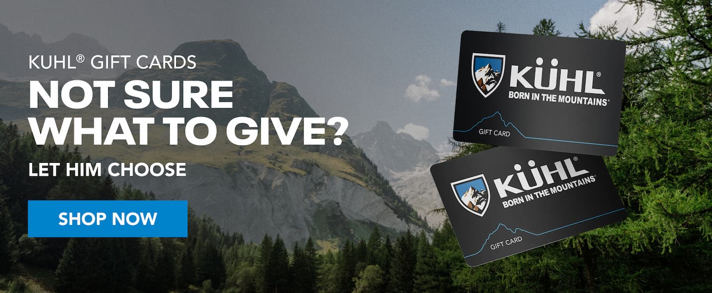 KUHL Gift Cards Not Sure What To Give?