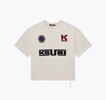 ZOOM HALEN SS TEE ECRU