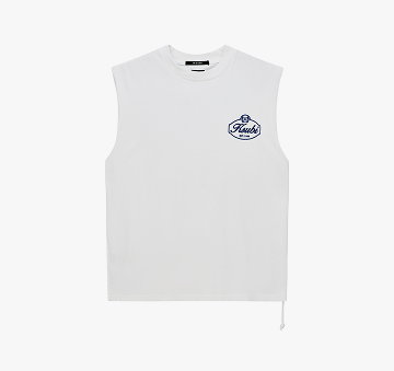 KLASSE EKCESS CUT OFF TANK TRU WHITE