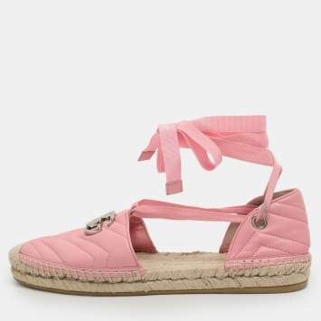 GG Embellished Size 40.5 Pink 