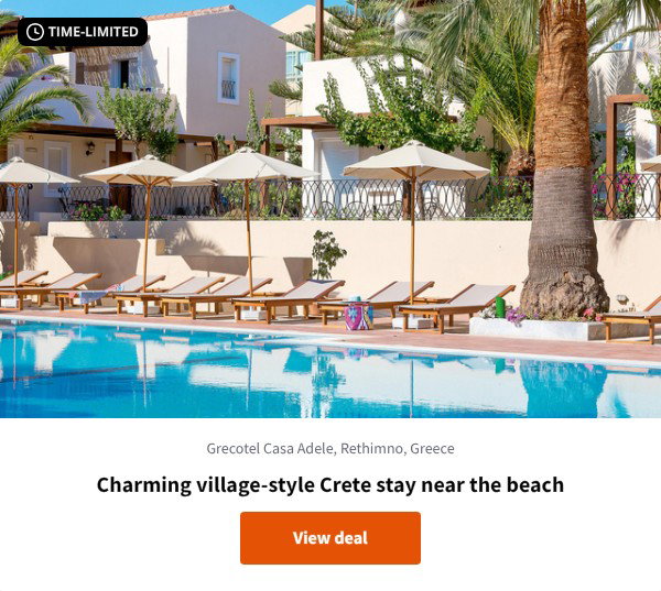 Charming village-style Crete stay near the beach