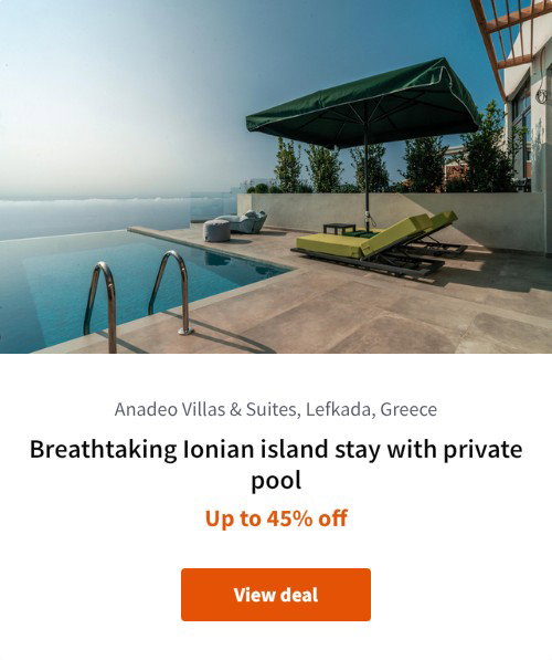 Breathtaking Ionian island stay with private pool