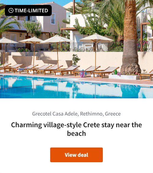 Charming village-style Crete stay near the beach