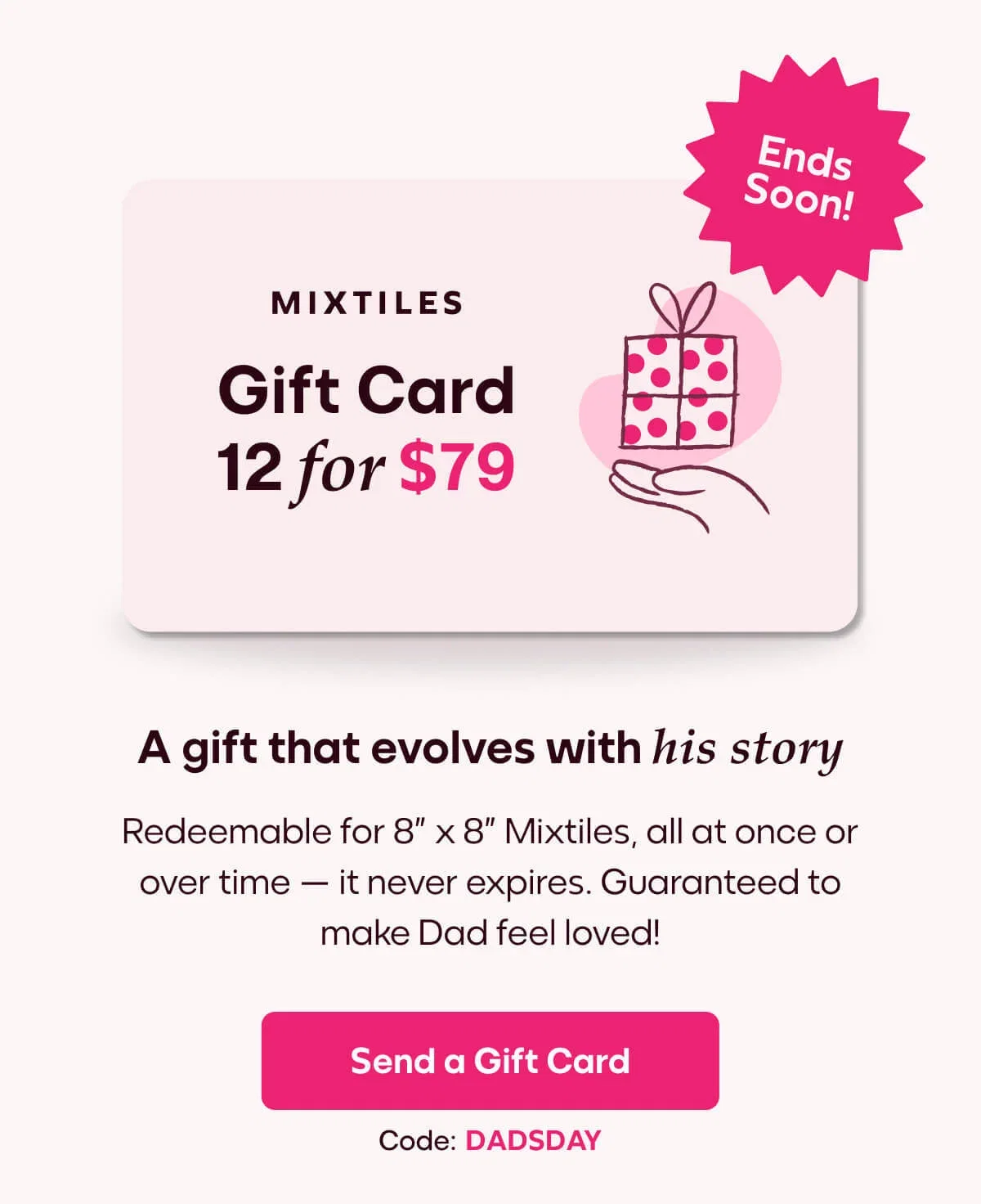 [MIXTILES] Give the gift of lasting memories with Mixtiles. | ORDER NOW