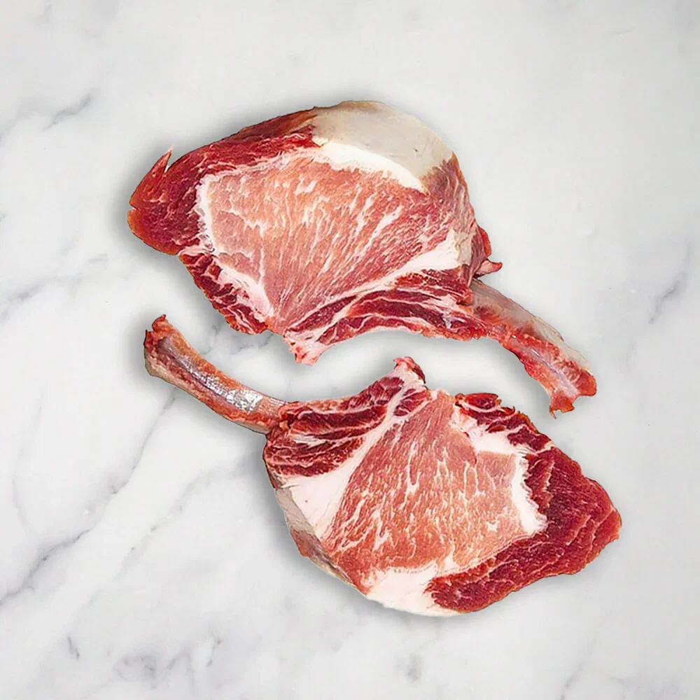 Image of Iberico Pork Chops, Frozen, +/-450g (2-3 Chops)