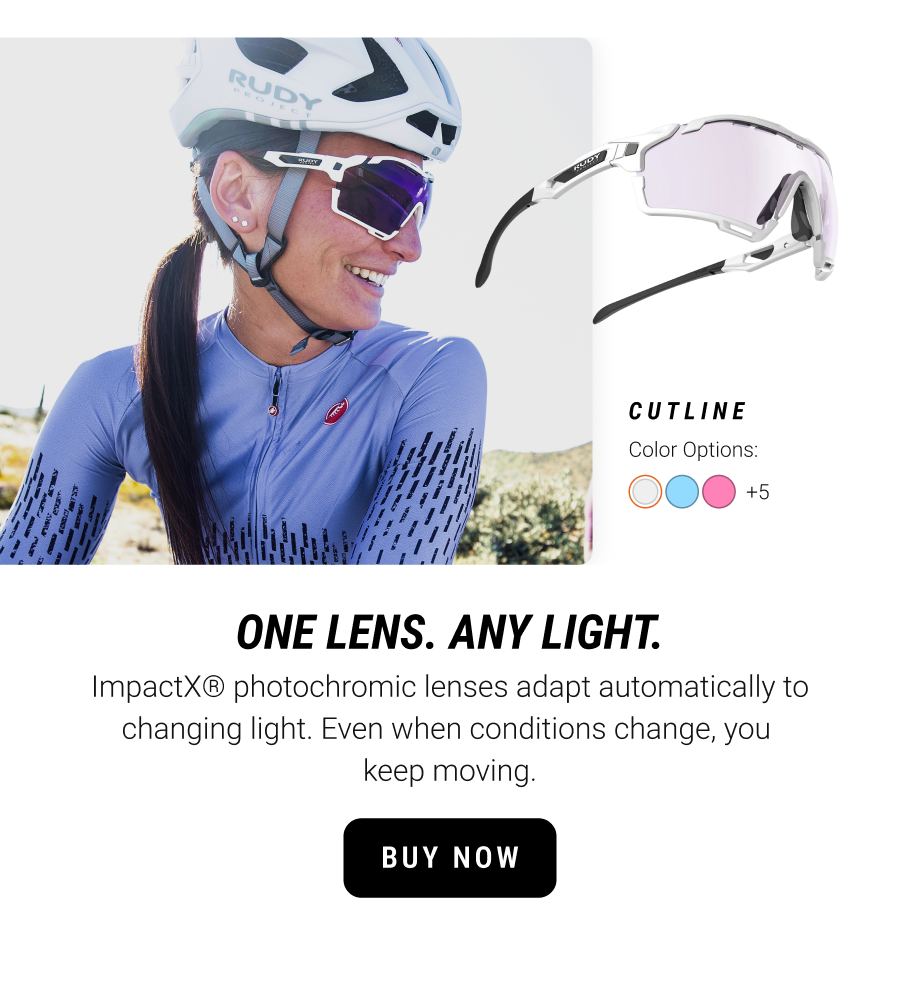 Cutline Sunglasses. One Lens. Any Light. ImpactX® photochromic lenses adapt automatically to changing light. Even when conditions change, you keep moving. Buy Now.