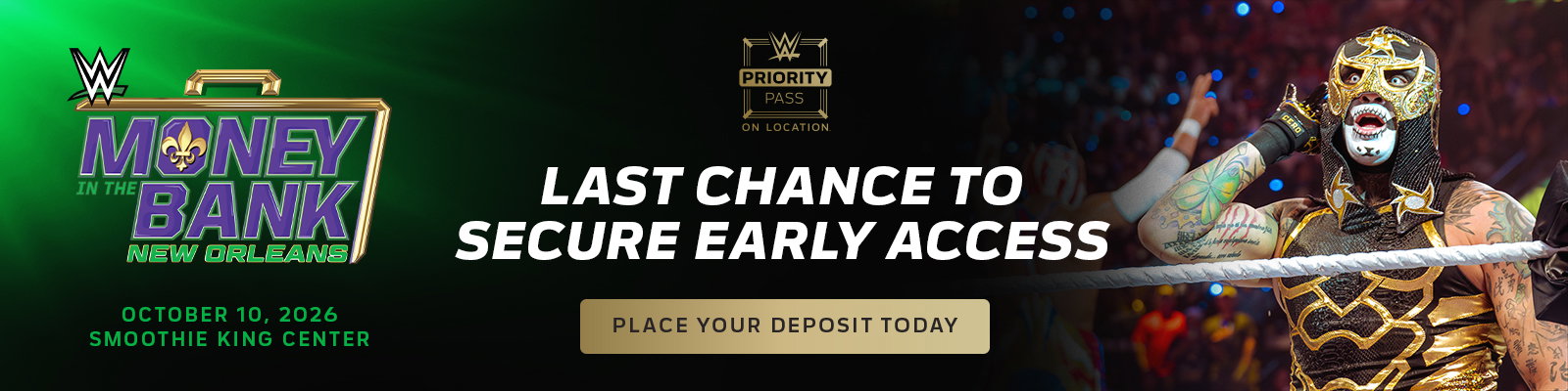 On Location MITB Last Chance for Deposits