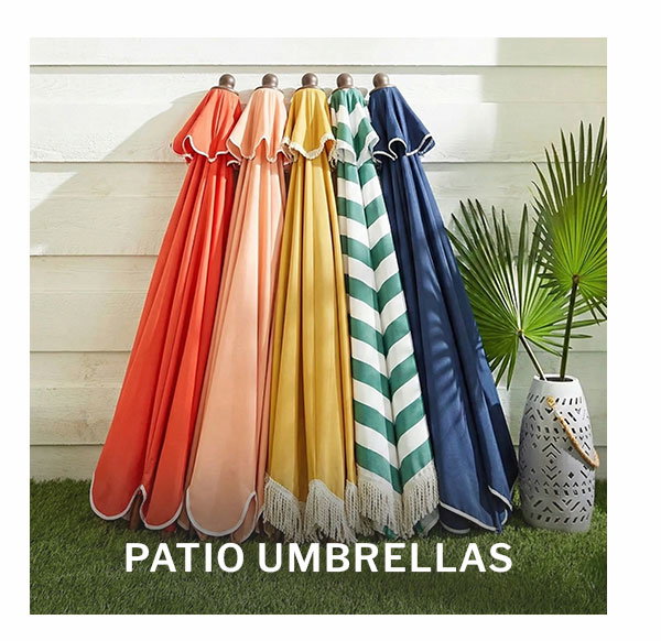 patio umbrellas