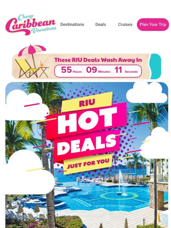RIU Resorts Bring The Beachy Heat This Week