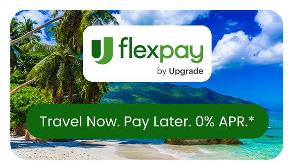 Travel Now. Pay Later. 0% APR.*