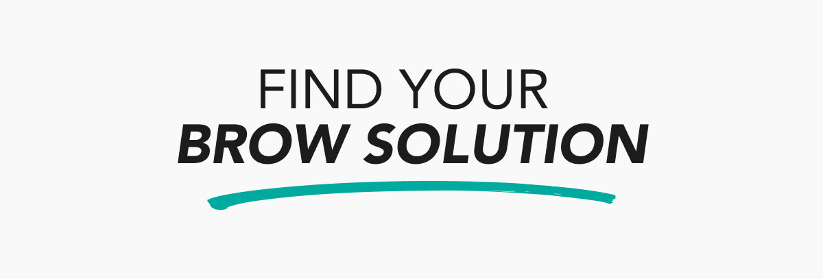 Find your brow solution