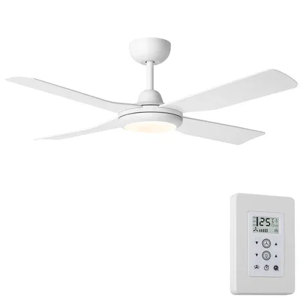 EGLO Aloha White Ceiling Fan With Light