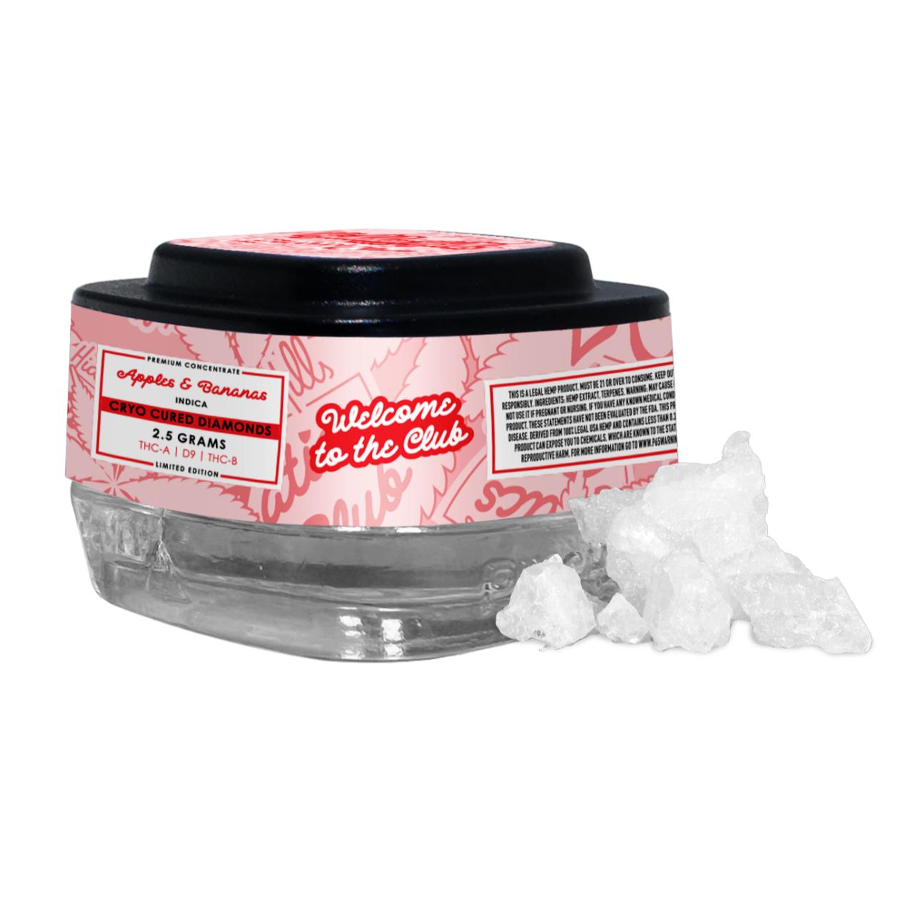 Hidden Hills Zatics Club Cryo Diamonds Badder 2.5G