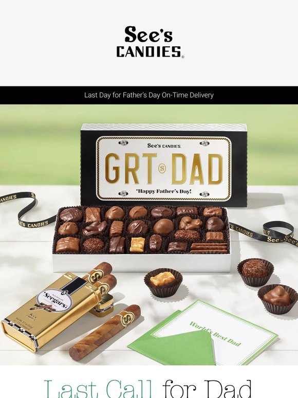 ⏰Final Hours for Father’s Day On-Time Delivery