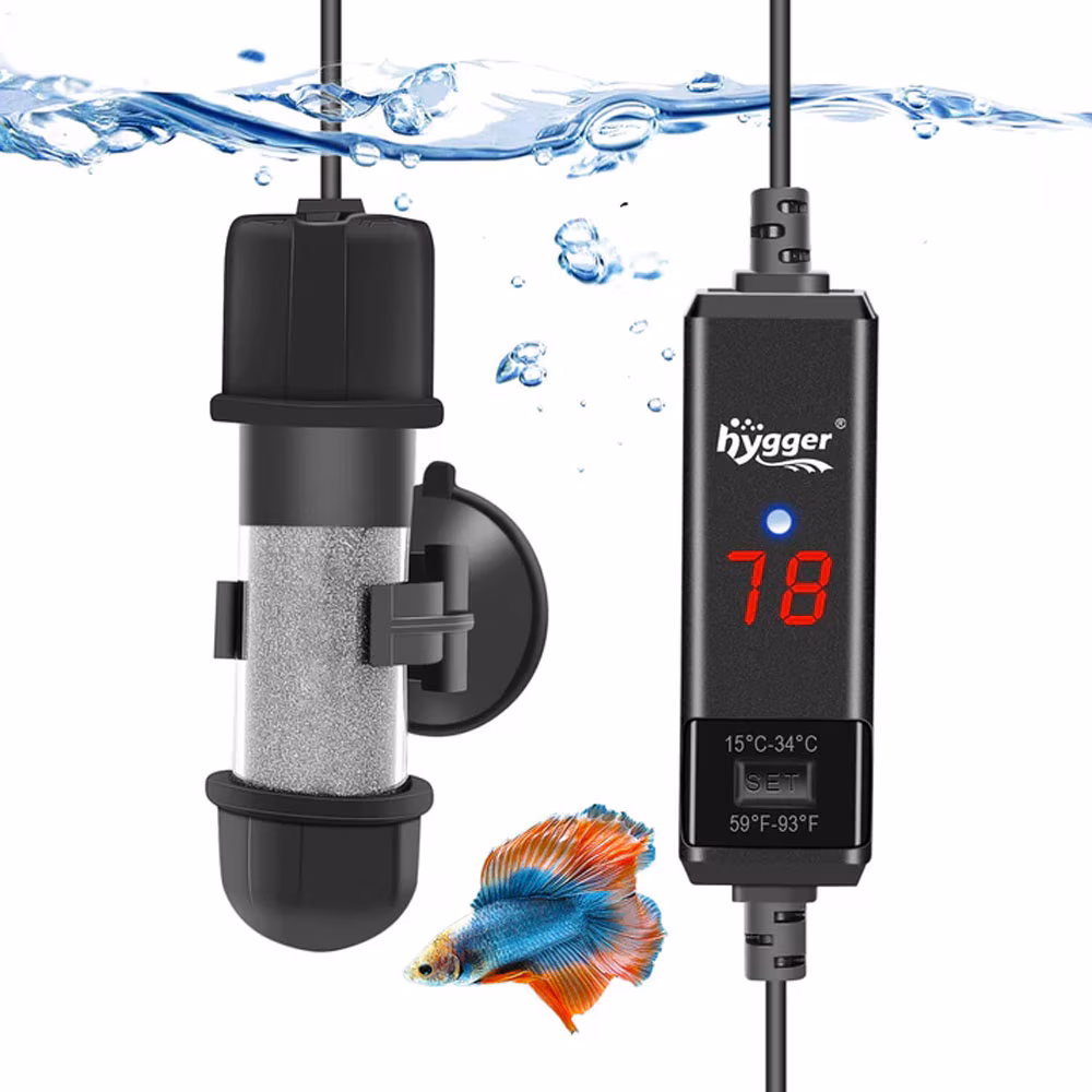 Image of Hygger - Mini Pro Aquarium Heater 25W