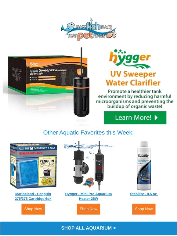 🫧 Give Your Tank a Glow-Up with UV Power