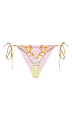 Barocco print bikini bottom