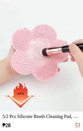 5/2 Pcs Silicone Brush Cleaning...