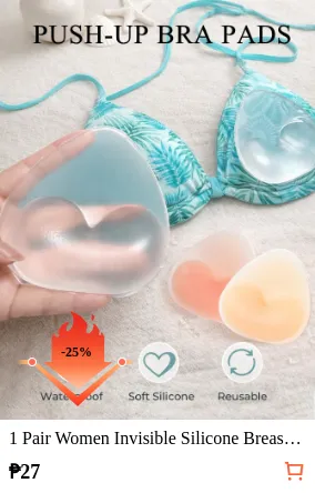 1 Pair Women Invisible Silicone...