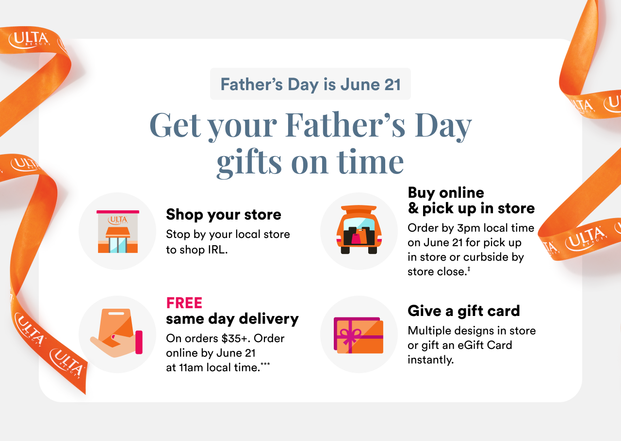 Get your gifts in time