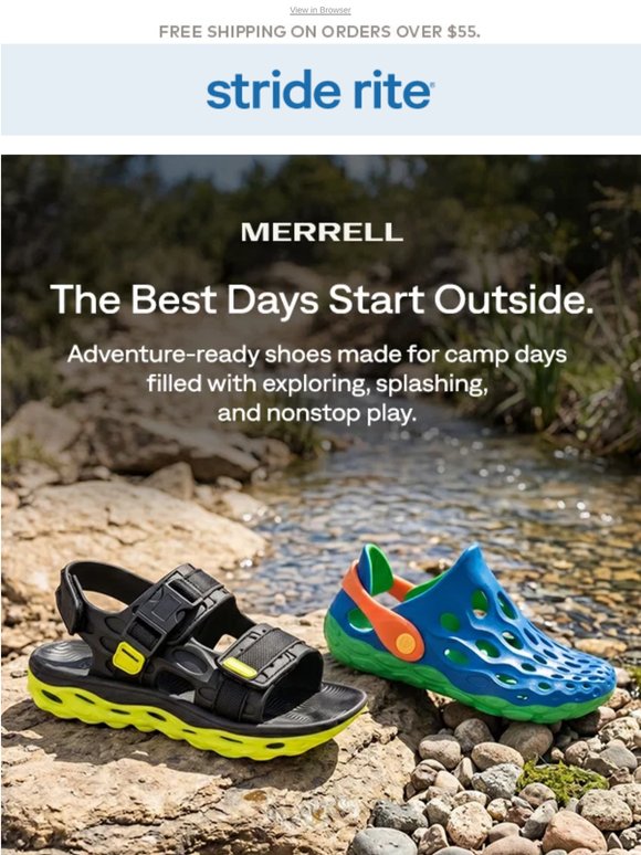 Camp-Approved Sandals from Merrell