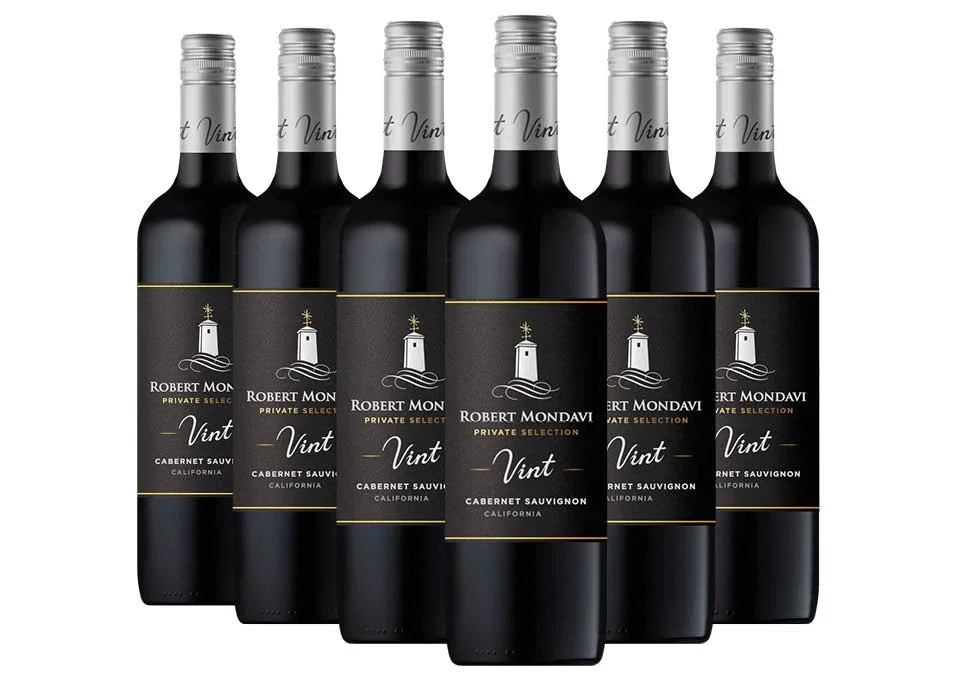 Robert Mondavi Vint Private Selection Cabernet Sauvignon 2023 - 6 Bottle Case