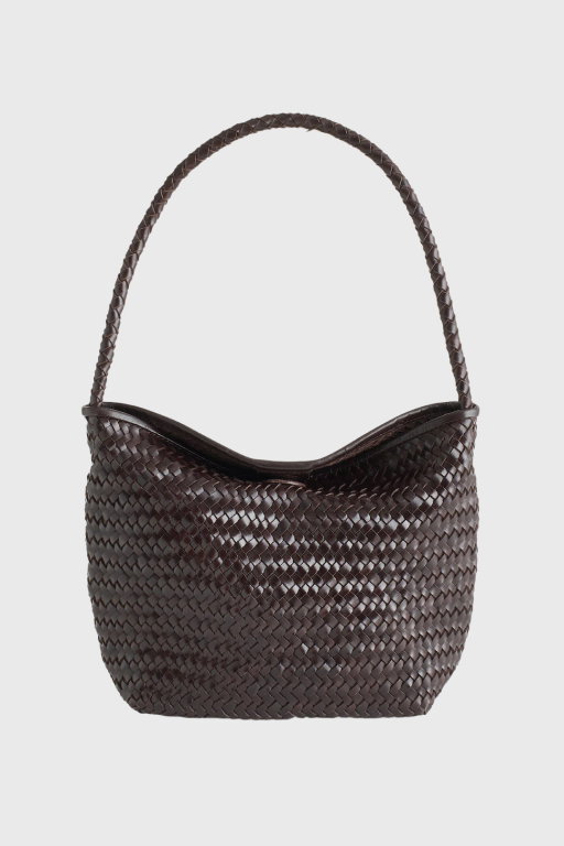 The Signature Woven Shoulder Bag