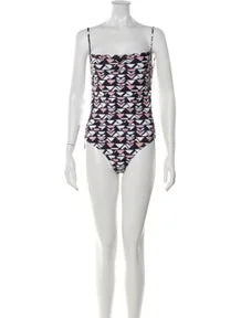 2023 Graphic Print One-Piece w/ Tags