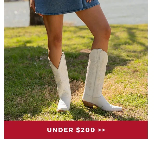 UNDER $200 >>