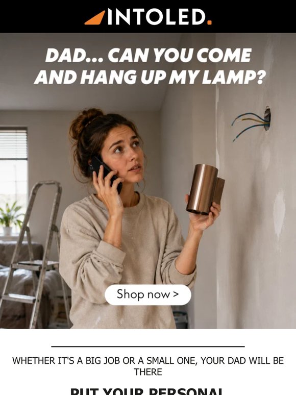 Put your dad in the spotlight! 💡
