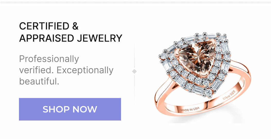 CERTIFIED & APPRAISED JEWELRY