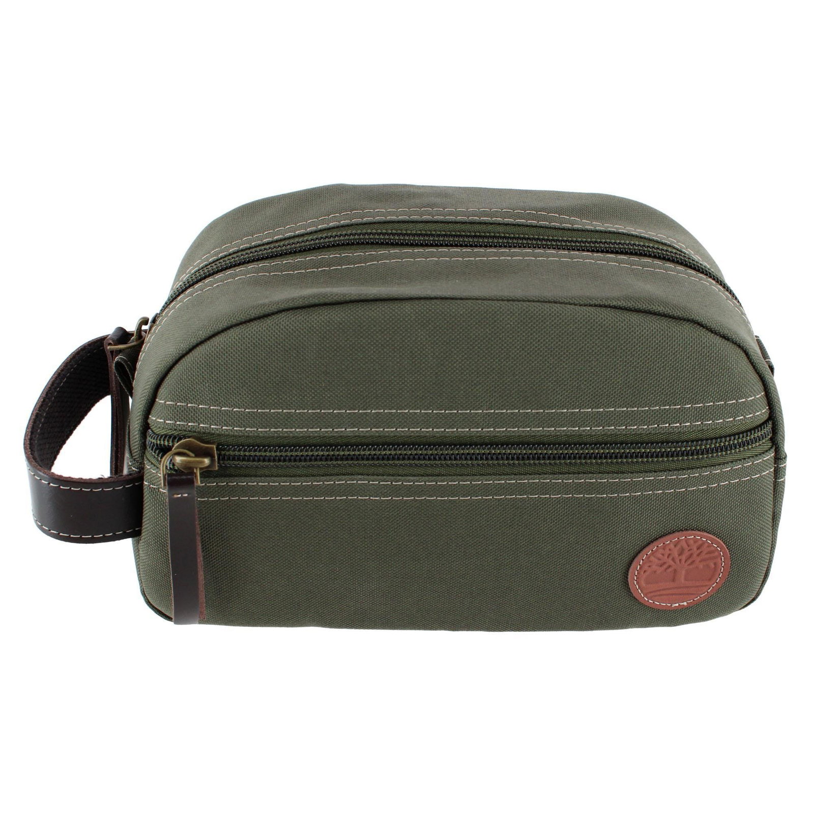 Image of Timberland Men's Core Canvas Zippered Travel Kit