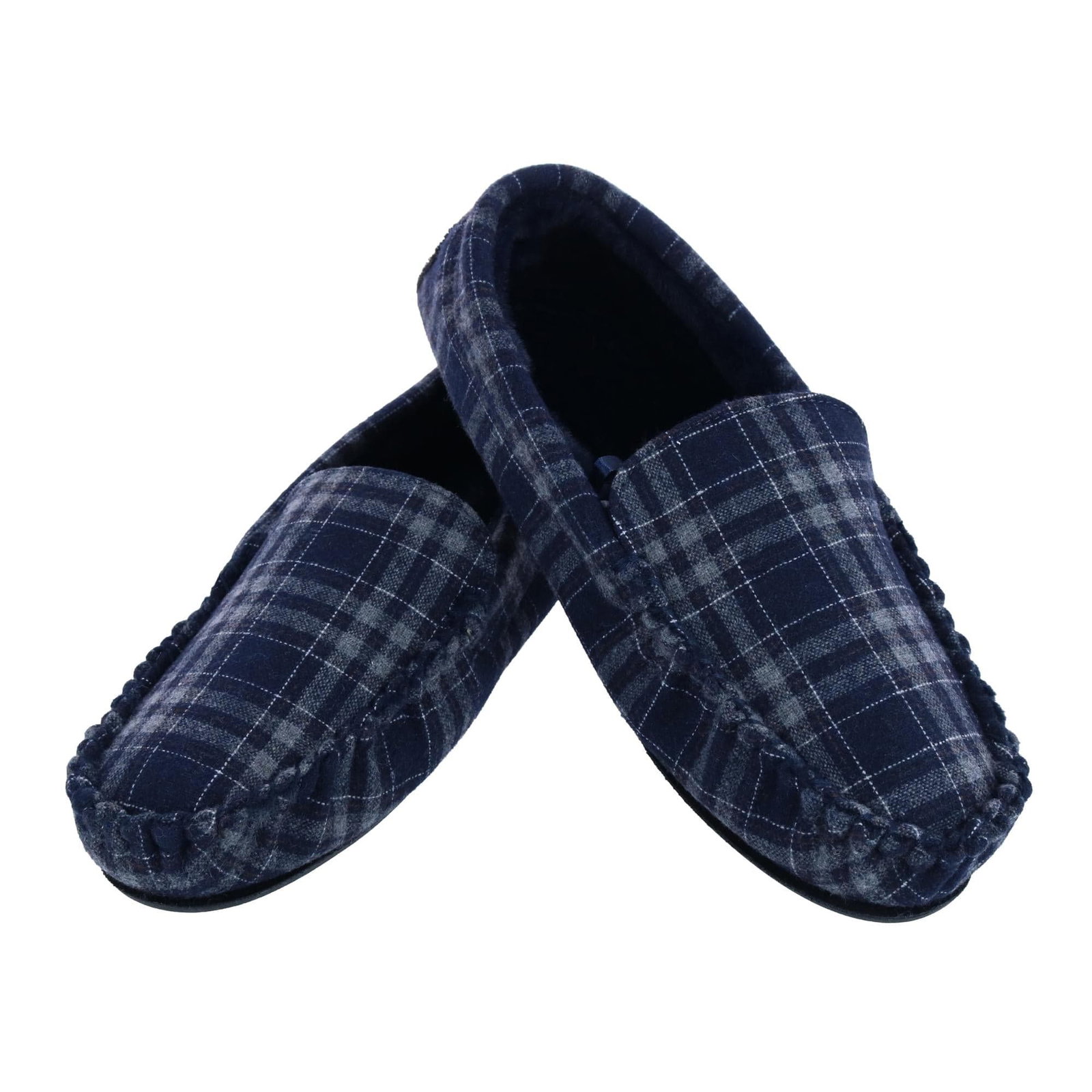 Image of Ascentix Men's Slip On Plaid Slipper