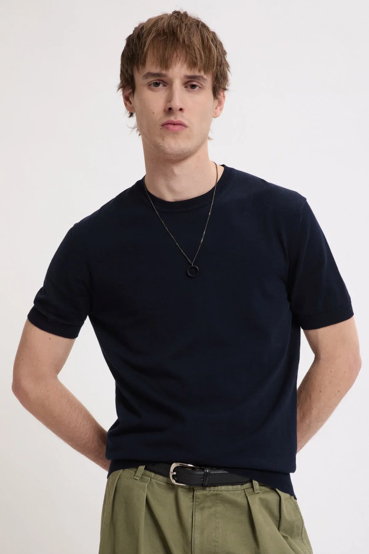 Image of Knit T-Shirt