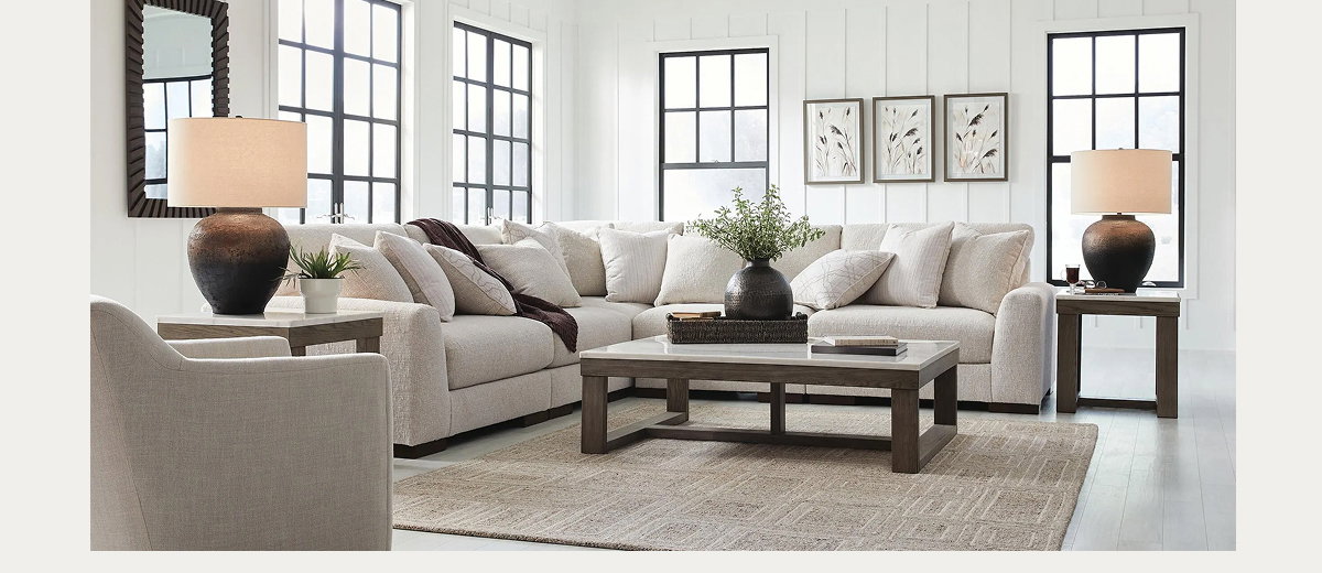 Cavella 5-Piece Next-Gen Nuvella™ Performance Fabric Modular Sectional