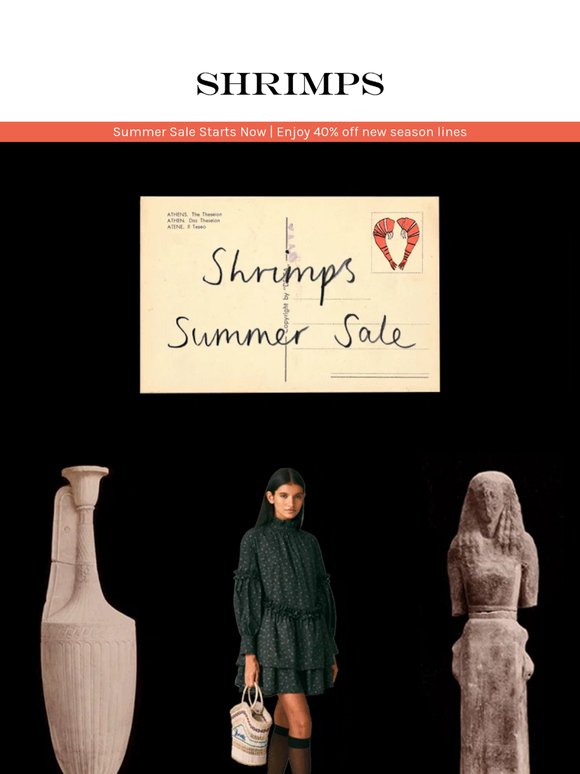 24-hour early access: Shrimps Summer Sale ✨