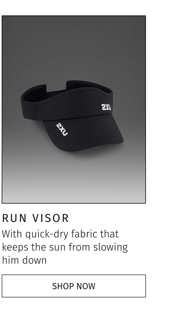 RUN VISOR | SHOP NOW
