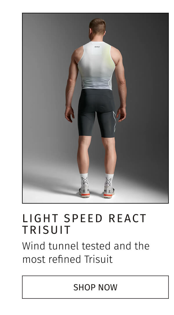 LIGHT SPEED REACT TRISUIT | SHOP NOW  