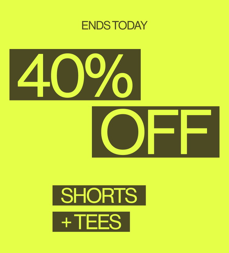 IMAGE-40% OFF TEES AND SHORTS